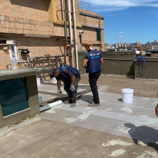 步驟 5：鋪網補強示意圖